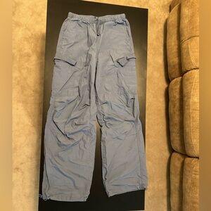 Wild Fable Blue Cargo Pants Wide Leg